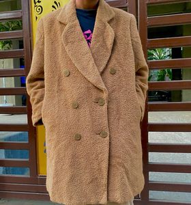 Double breasted Long overcoat