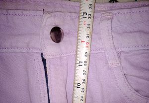 Aesthetic Purple Wide Leg Jeans For Women💜🦋
