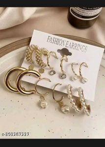 Beautiful Earings for women 9 pairs