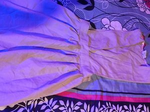 Khaki Skirt with Unique Detail