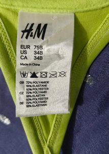 H&amp;M Neon Green Bikini