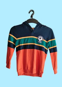 BabyHug Boys' Striped Hoodie