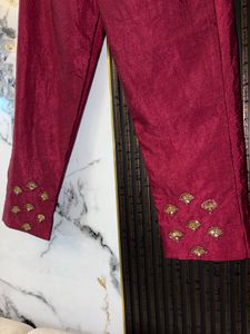 Maroon Suit