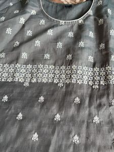Grey Kurta