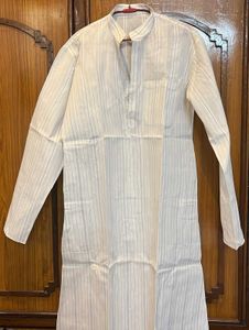 FREE WITH PYJAMA + Men's 42 SIZE Striped Kurta