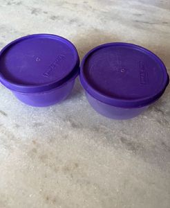 Set Of 2 150 Ml Airtight Containers