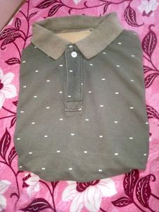 Stylish Olive Green Polo Shirt