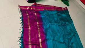 Multi Colour Pure Gadwal Saree