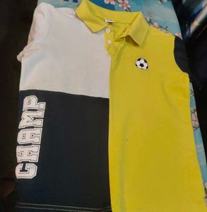 Coller tshirt for kids