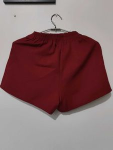 Maroon Shorts