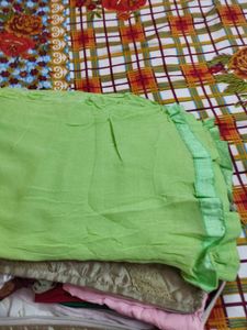 Green Suit With Pant And Dupatta