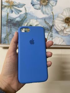 Periwinkle Blue Silicon Case for iPhone SE/7/8