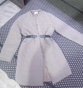 Belted Quilted Coat