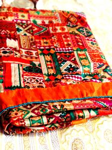 Swap Avilable Colorful Patchwork Kimono Saree 2