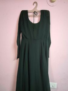 Elegant Green Ethnic Gown