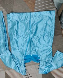 suit patiyala backless with criss cross dori