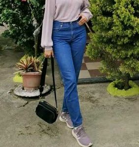 High Waist Slim Skinny Jeans