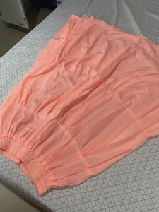 Casual Tiered Long skirt