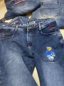 straight denim jean