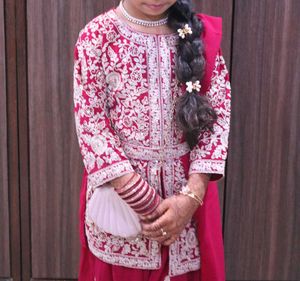 Embroidered Indian Outfit