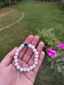 Evil Eye Bracelet And Beaded rhinestone hair clips