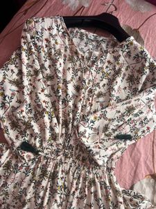 Multicoloured Floral Printed Maxi Top