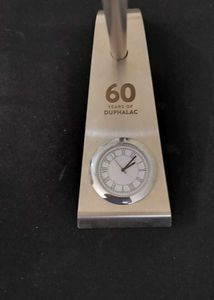 Table Pen Stand With Watch