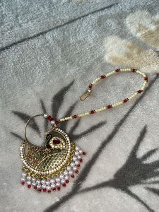 Elegant Peacock Nath