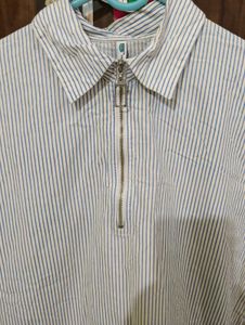 Chic &amp; Casual! Teamspirit High-Low Striped Dress