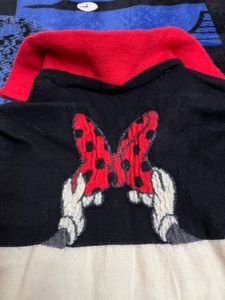 Striped Red Collar Top