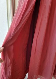 Elegant Rust Maxi AZAZIE Dress(A4)