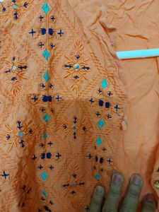 Umbrella Gown With Jacket Floor Lenth