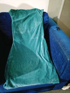 Velvet Green Dress