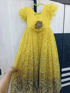 Designer Embellished Princess Gown For Kids