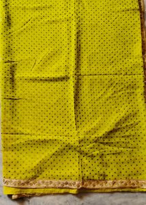 Golden Work saree