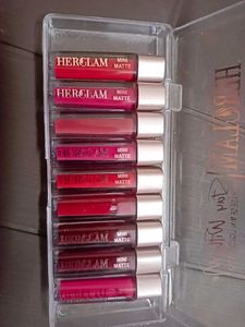 Cute Mini Liquid Lipstick 💄 Set Of 9 Pcs Box