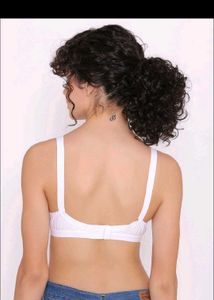 Comfortable White Bra