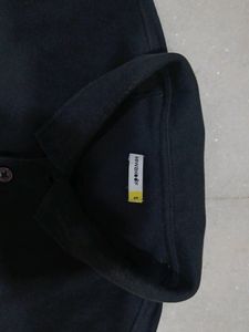 Black Plain T Shirt