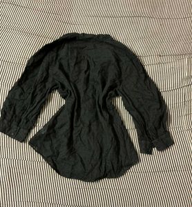 Elegant Black Ruffle Blouse