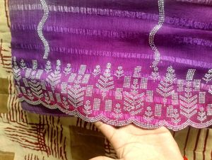 latest trend beautiful women saree,Elegant Purple
