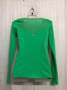 Green Long Sleeve Top