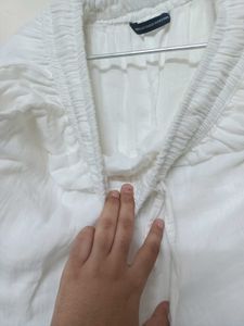 Pinterest White Linen Non Transparent Pants