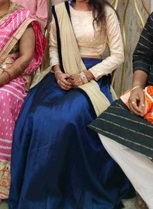 Blue Lehenga Choli Set
