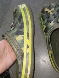 Combo Of Braided Leather Sandals &amp; Original CROCS