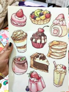 Dessert Stickers