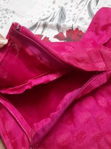 Pink Readymade Saree Blouse