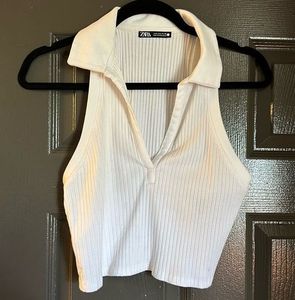 Zara Collared Tank Top