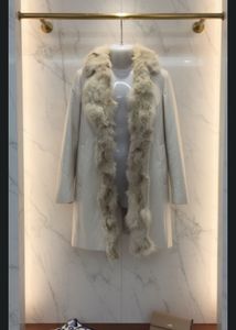 Premium Fur Trimmed Coat,2 Piece set