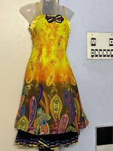 Pintrest Korean Colorful Girls&#39; Dress
