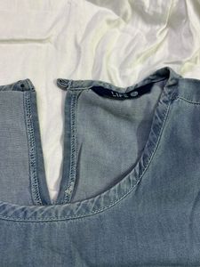Denim Patch Dress